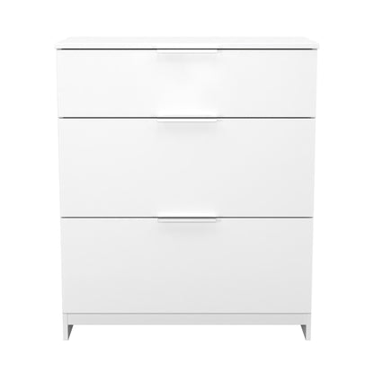Plymouth Chest of Drawers White 3 Drawers 39cm