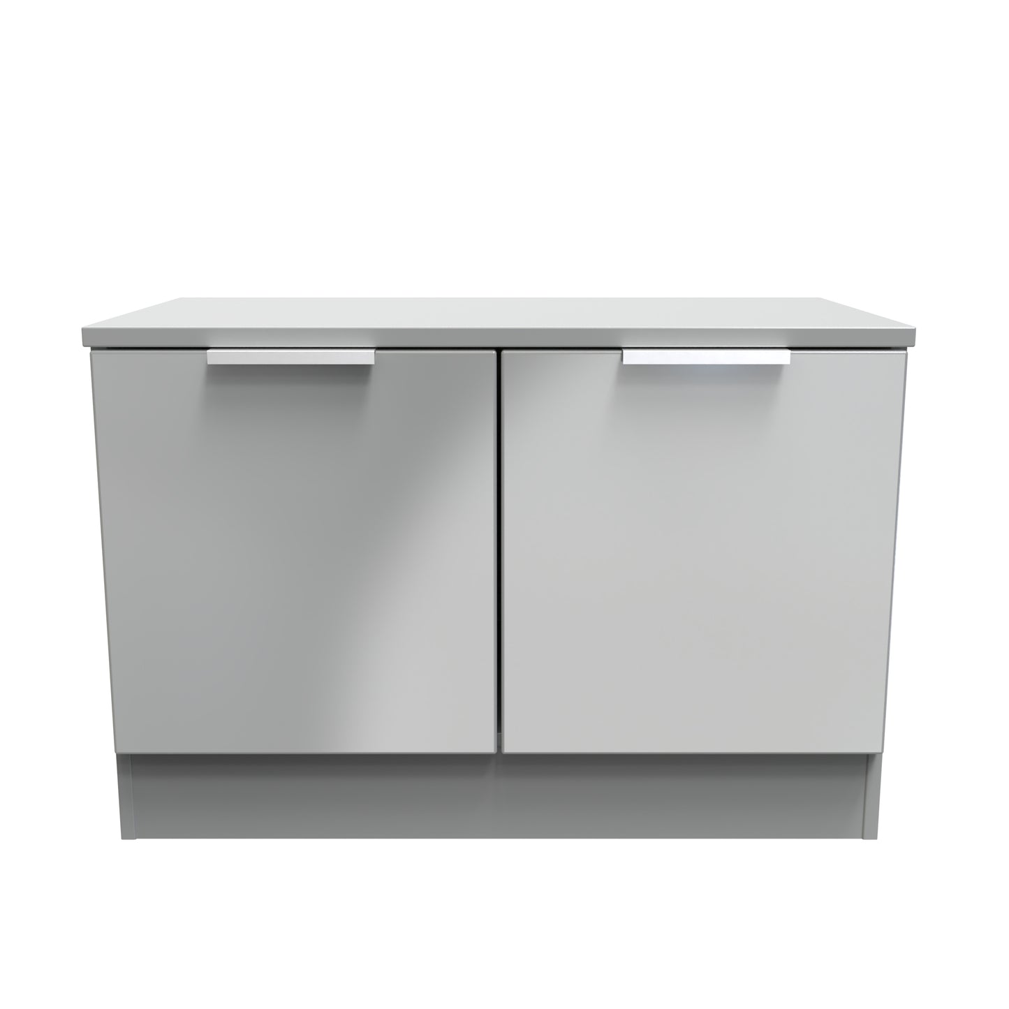 Plymouth TV Unit Grey 2 Doors 74cm