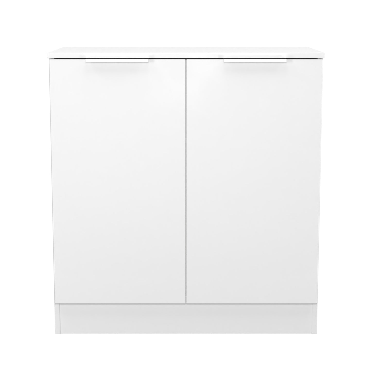Plymouth Cabinet White 2 Doors 1 Shelf 74cm