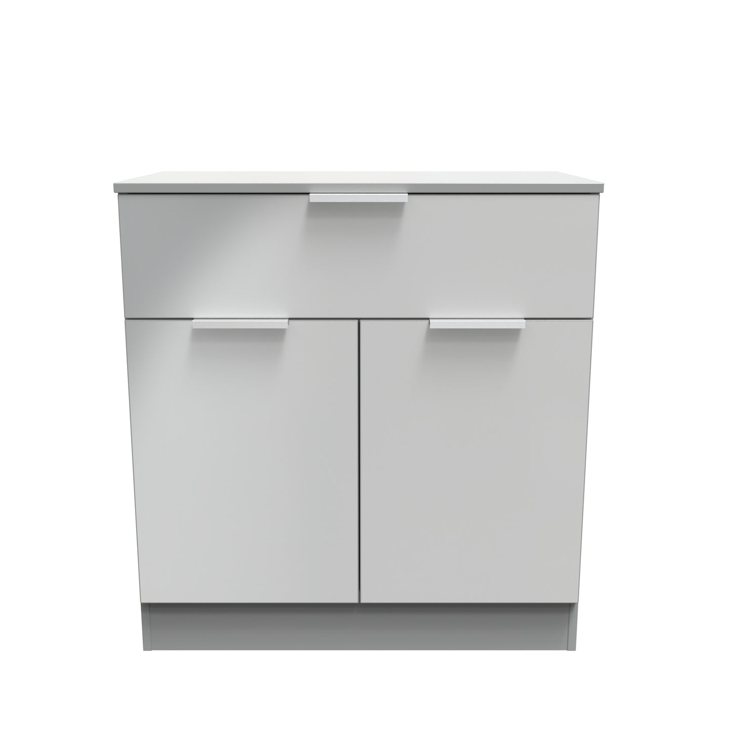 Plymouth Sideboard Grey 2 Doors 1 Drawer 74cm