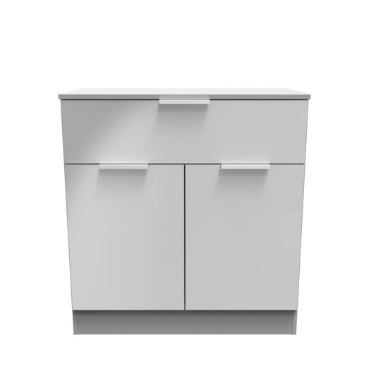 Plymouth Sideboard Grey 2 Doors 1 Drawer 74cm