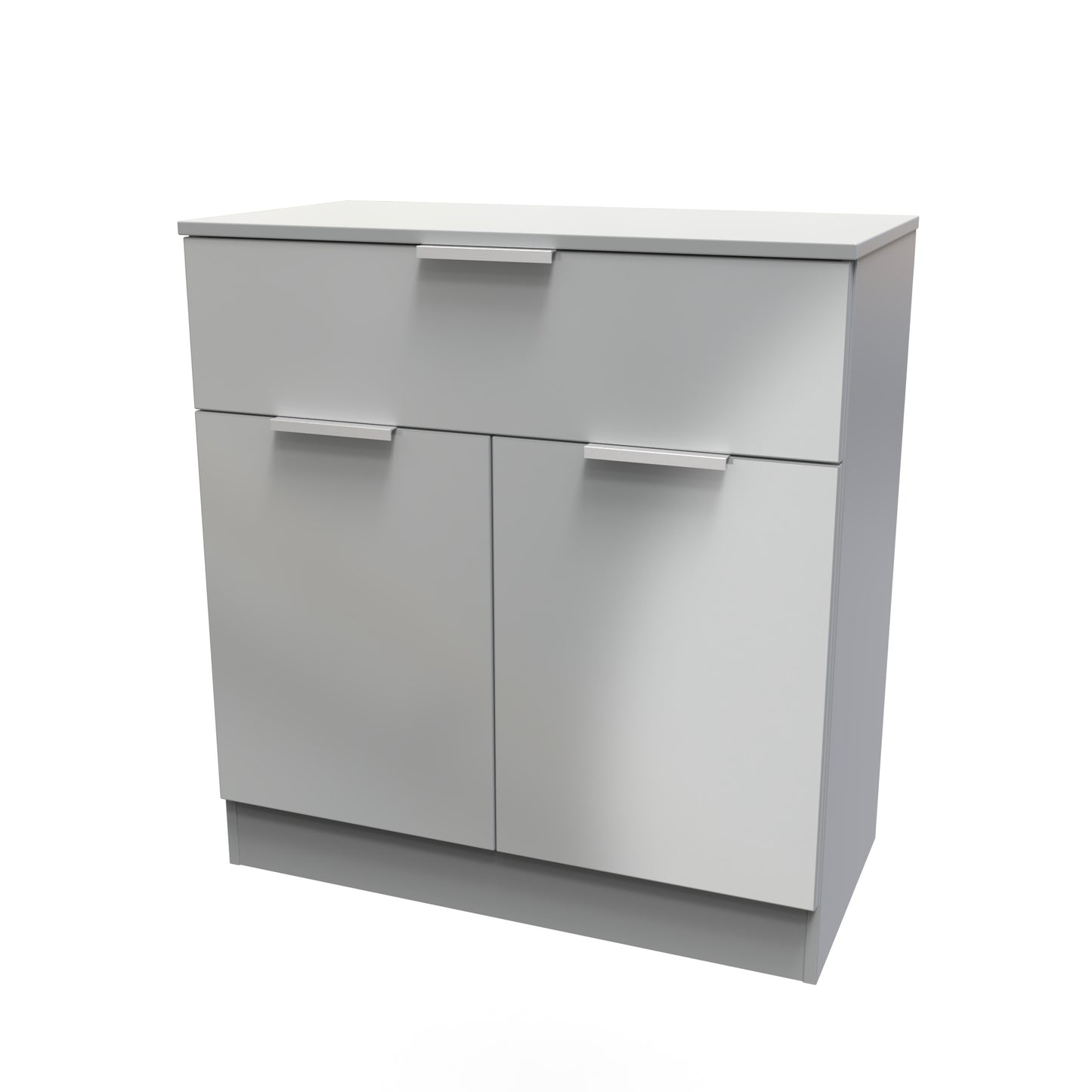 Plymouth Sideboard Grey 2 Doors 1 Drawer 74cm