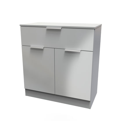 Plymouth Sideboard Grey 2 Doors 1 Drawer 74cm