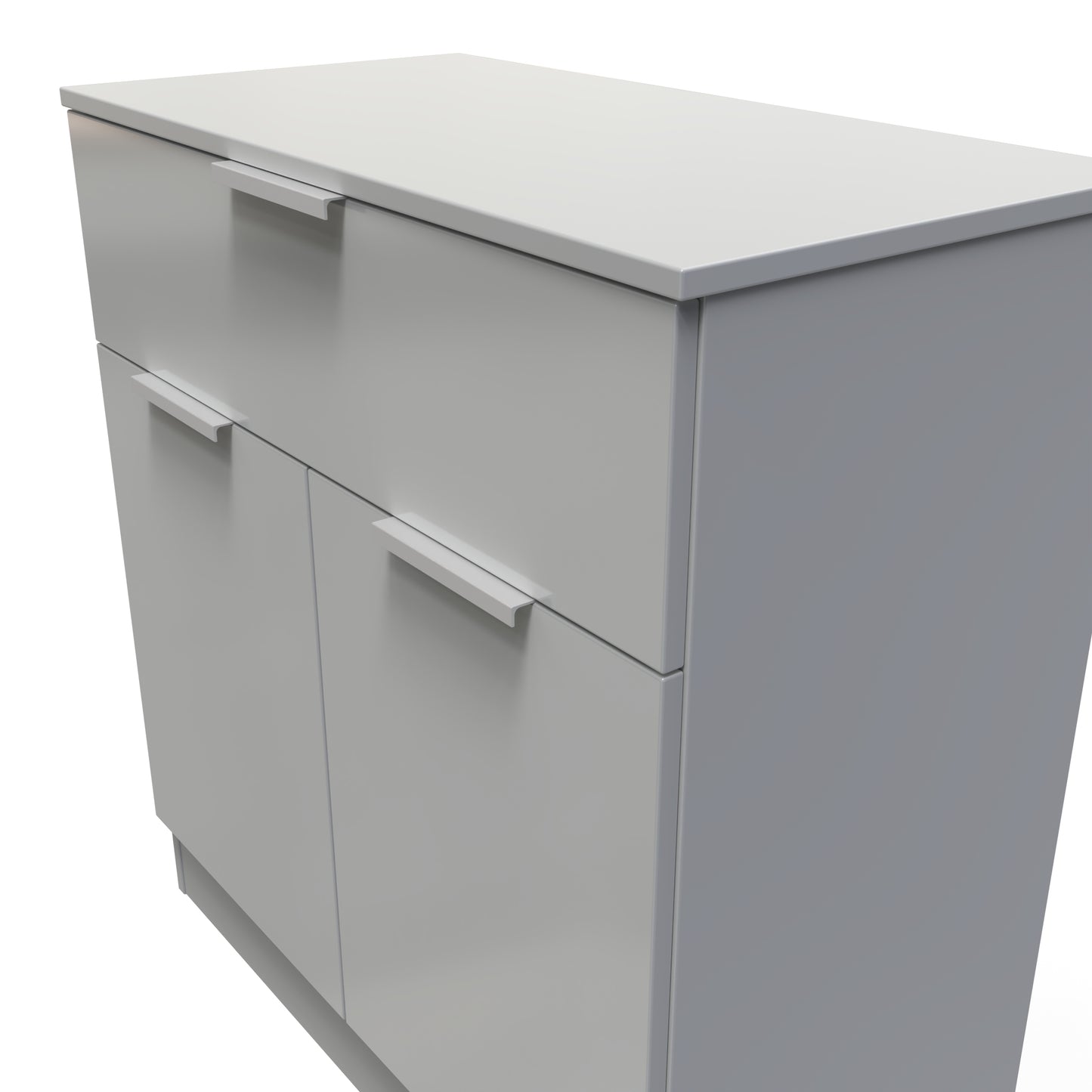 Plymouth Sideboard Grey 2 Doors 1 Drawer 74cm