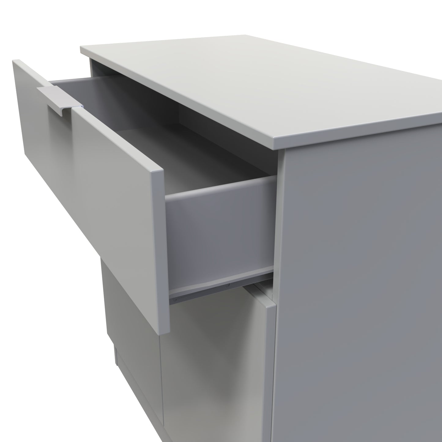 Plymouth Sideboard Grey 2 Doors 1 Drawer 74cm