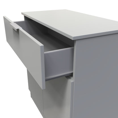 Plymouth Sideboard Grey 2 Doors 1 Drawer 74cm