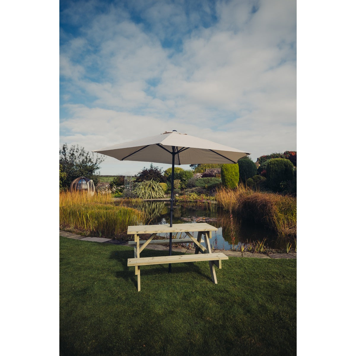 Traditional Garden Picnic Table by Churnet Valley - 4 Seats - PT101