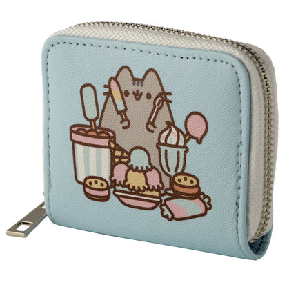 Pusheen The Cat Foodie Small Zip Around Wallet Purse - Assorted