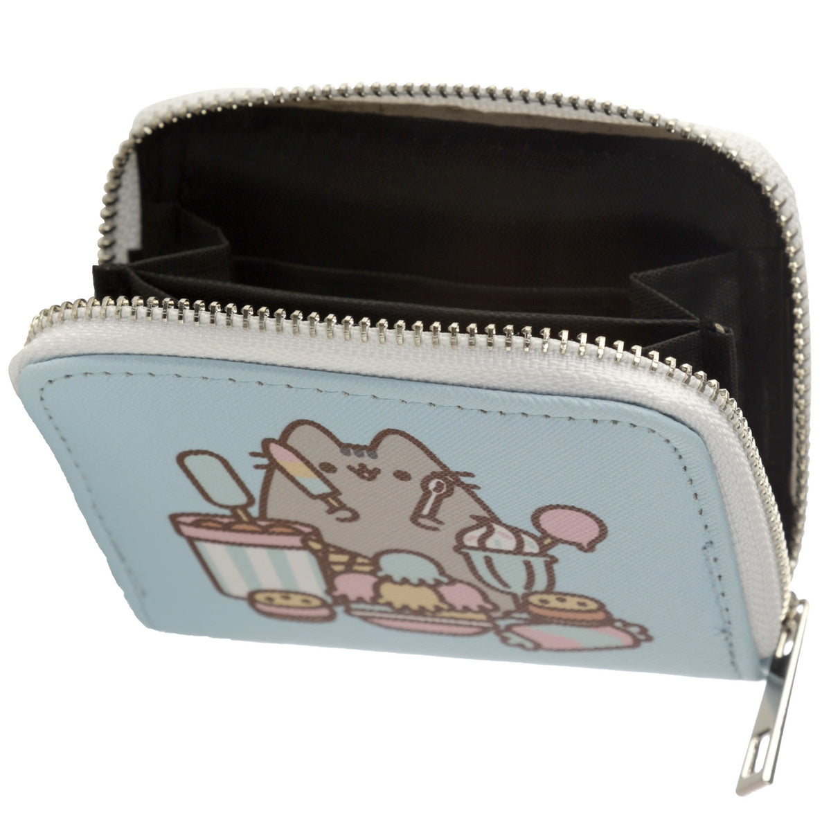 Pusheen The Cat Foodie Small Zip Around Wallet Purse - Assorted