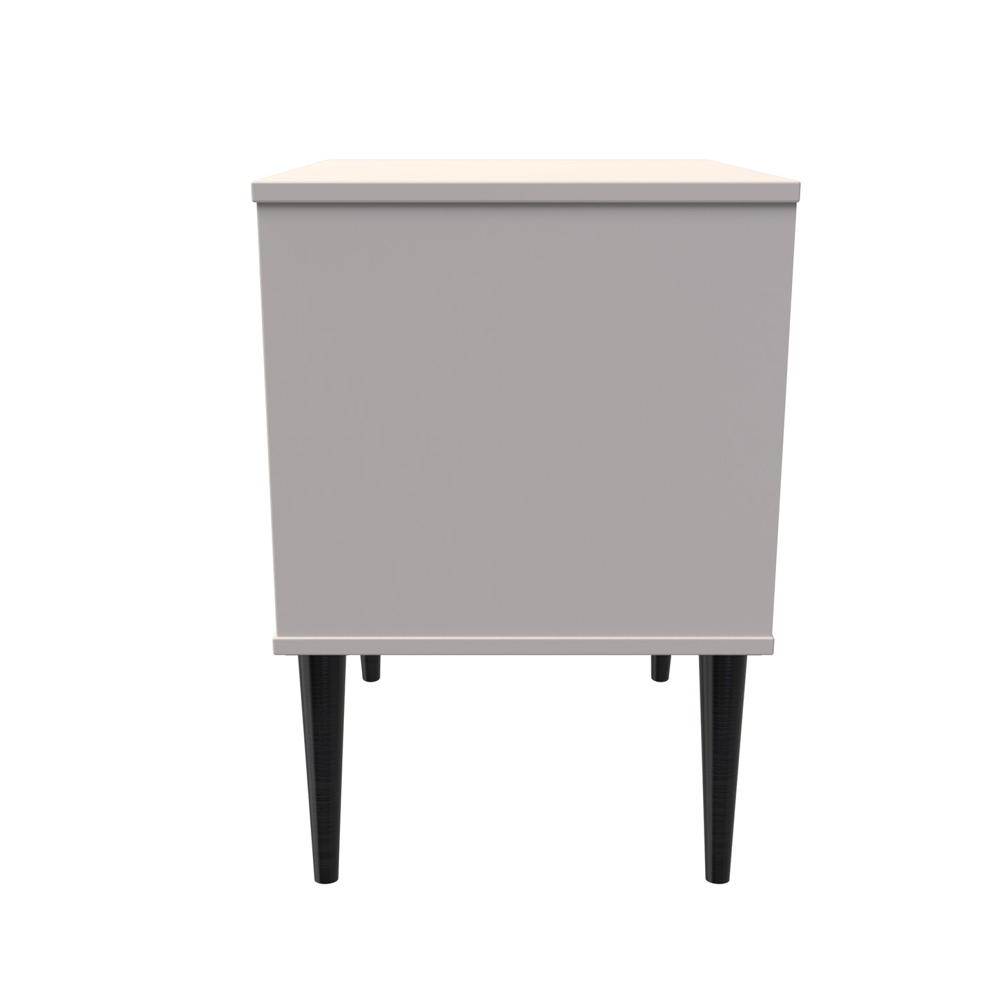 Pixel Bedside Table Off-white 2 Drawers 45cm