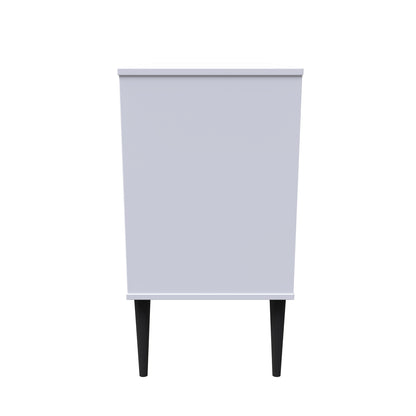 Pixel Chest of Drawers White 3 Drawers 77cm