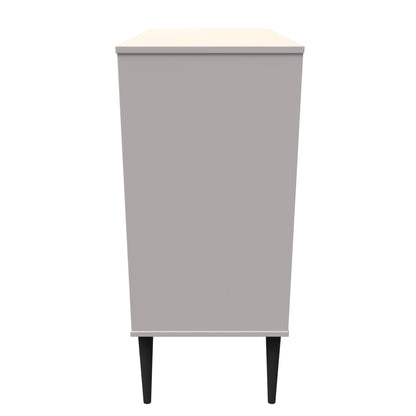 Pixel Chest of Drawers Off-white 4 Drawers 77cm