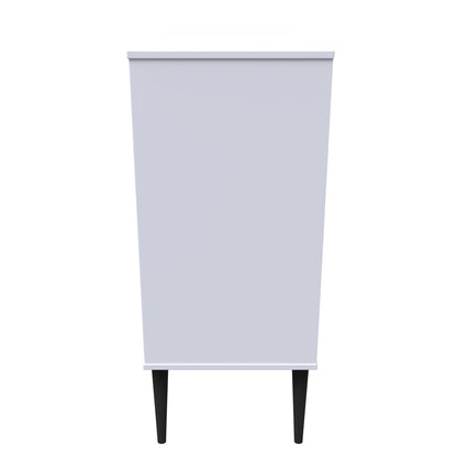 Pixel Chest of Drawers White 4 Drawers 77cm