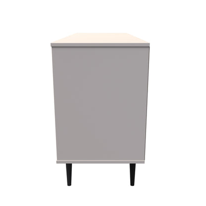 Pixel Large Chest of Drawers Off-white 6 Drawers 115cm