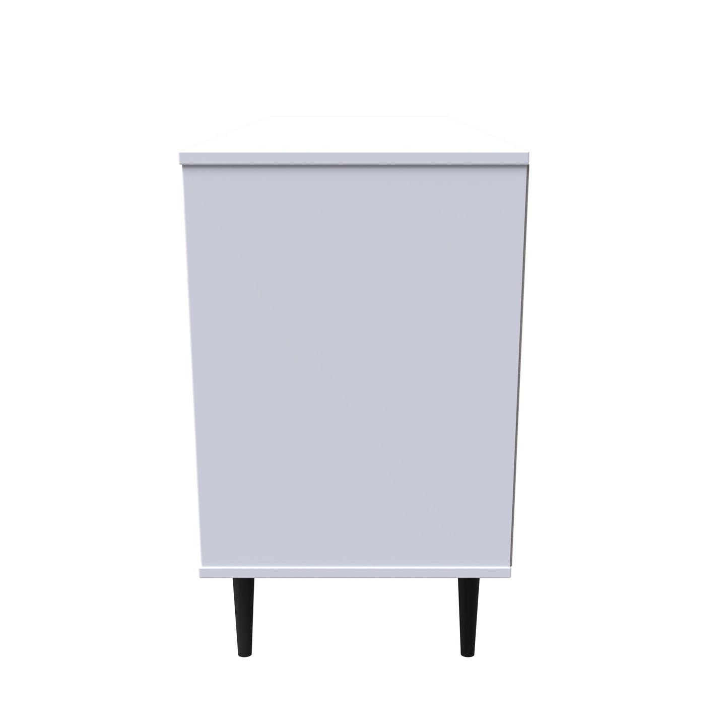 Pixel Large Chest of Drawers White 6 Drawers 115cm