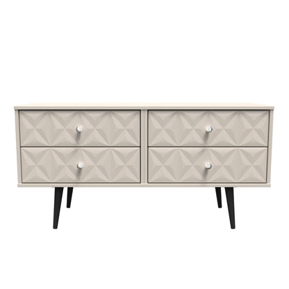 Pixel Large Chest of Drawers Off-white 4 Drawers 115cm