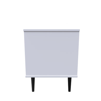 Pixel Large Chest of Drawers White 4 Drawers 115cm