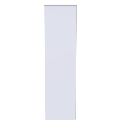 Pixel Tall Wardrobe White 2 Doors 1 Shelf 77cm