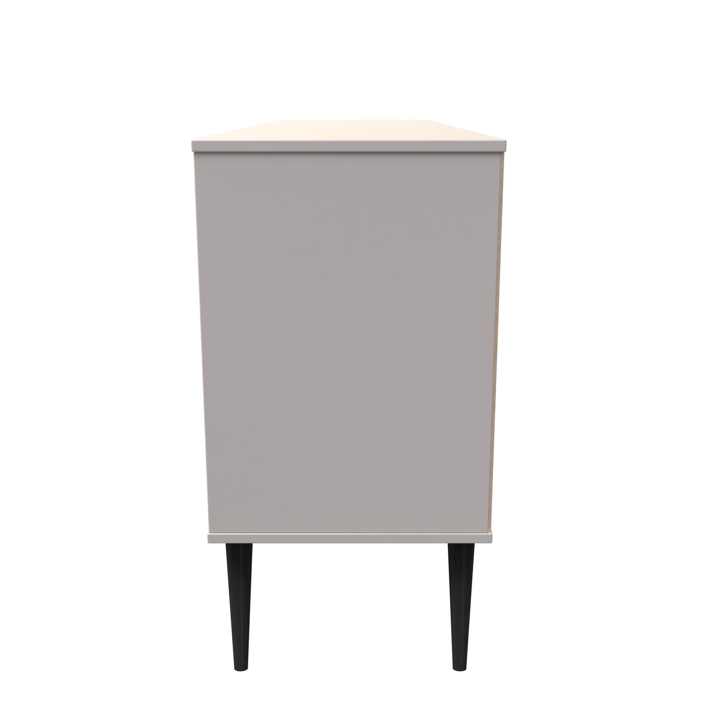 Pixel Large Sideboard Off-white 2 Shelves 6 Drawers 152cm