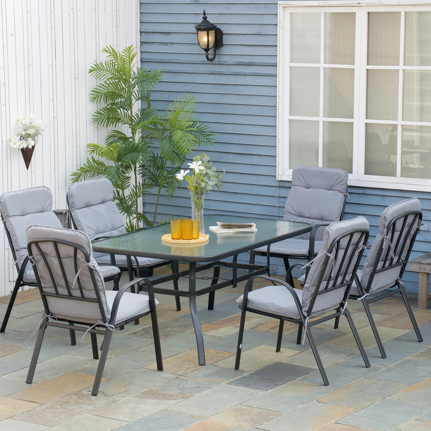 7Pieces Garden Dining Set