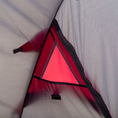 2-3 Person Tunnel Tent with Sewn-in Groundsheet