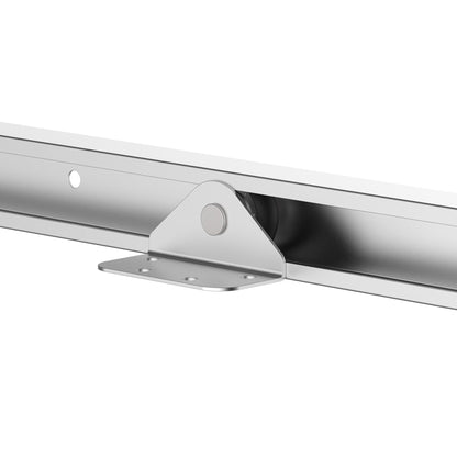 Modern Sliding Barn Door Closet Hardware Track Kit Track System Unit for Single Wooden Door 6FT /1860mm