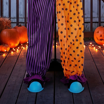 Animated Scary Clown Halloween Decoration - 167cm