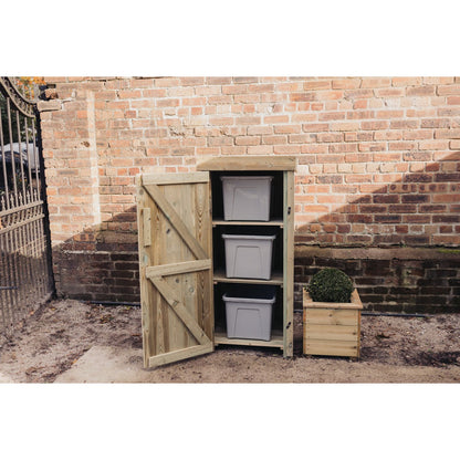 Ascot Garden Bin Store 67cm wide x 75cm deep by Churnet Valley - RS02