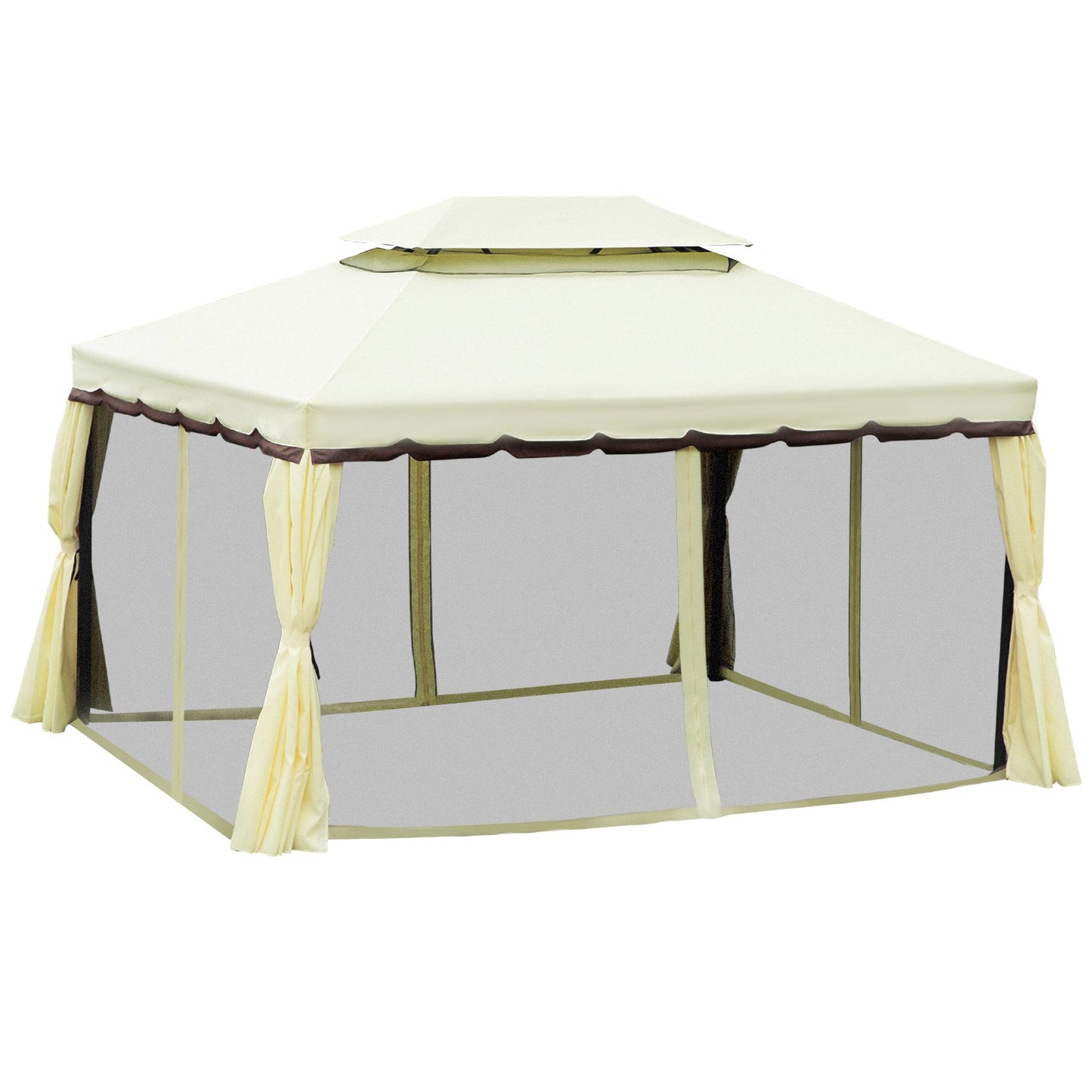 Outsunny 3 X 4 M Aluminium Garden Gazebo