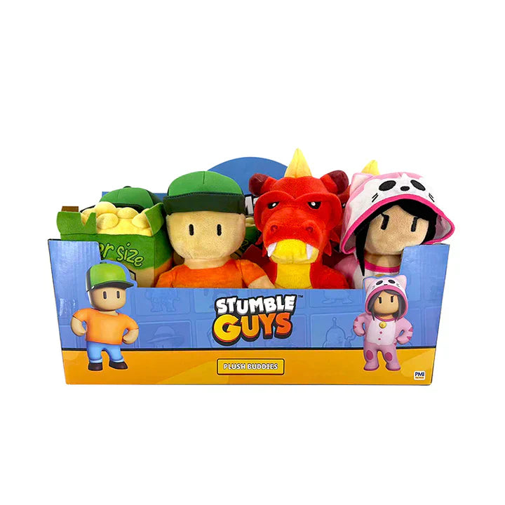 Stumble Guys 8" Plush Buddies 4 Characters