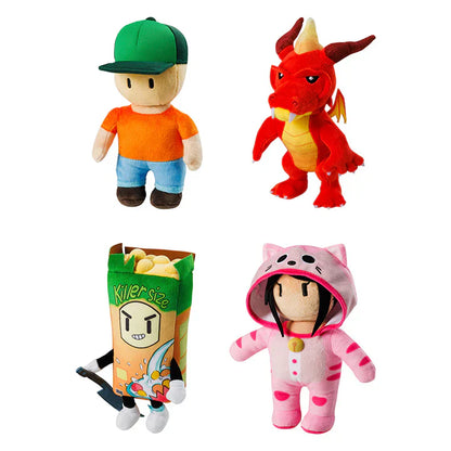 Stumble Guys 8" Plush Buddies 4 Characters
