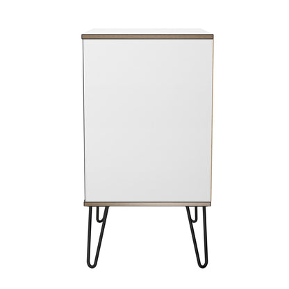 Shanghai C Chest of Drawers White 3 Drawers 58cm