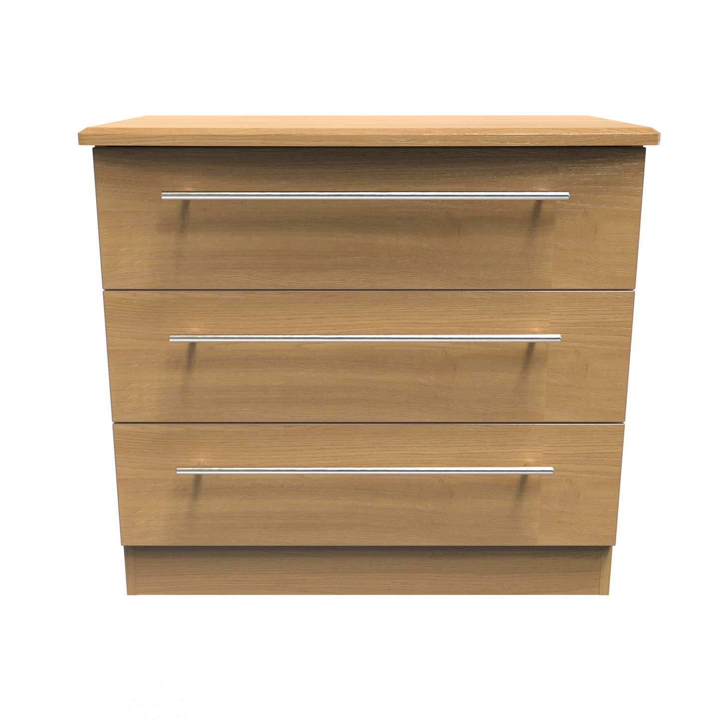 Sherwood Chest of Drawers Natural 3 Drawers 77cm