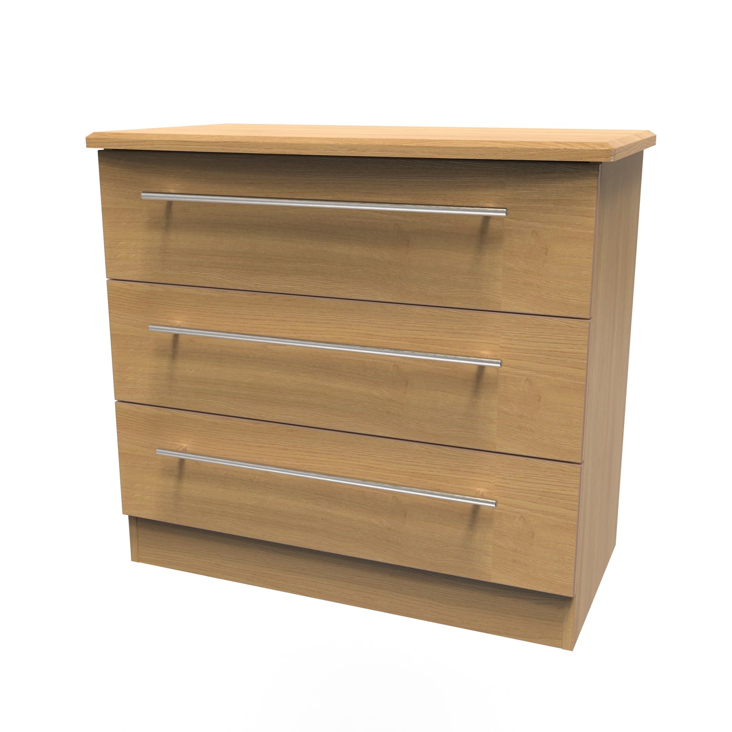 Sherwood Chest of Drawers Natural 3 Drawers 77cm