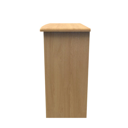 Sherwood Desk Natural 3 Drawers 93cm