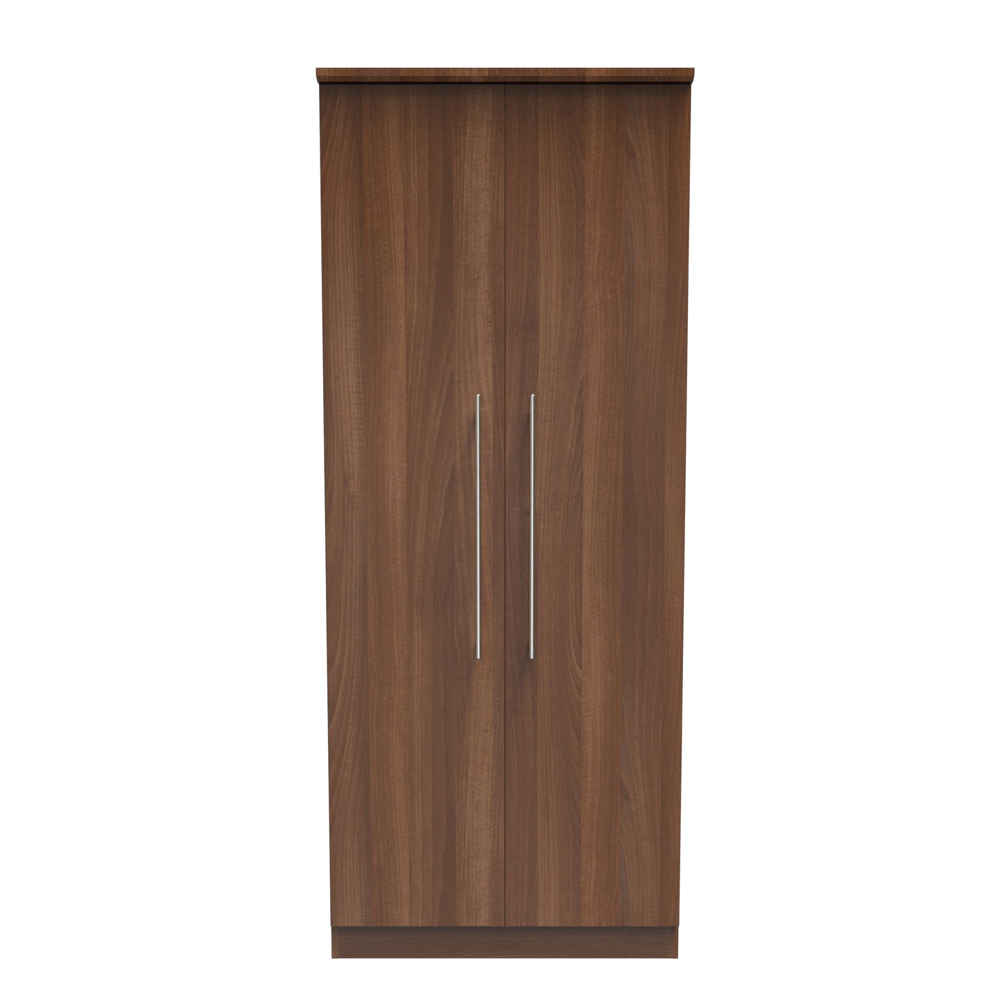 Sherwood Tall Wardrobe Walnut 2 Doors 74cm