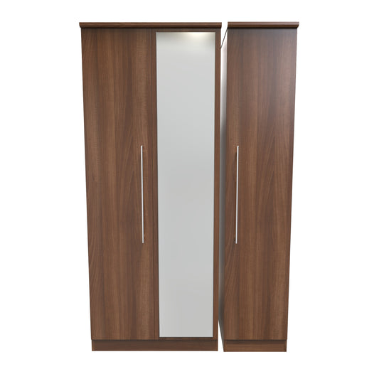 Sherwood Tall Wardrobe Walnut 111cm