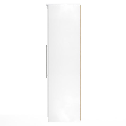 Sherwood Tall Wardrobe White 111cm