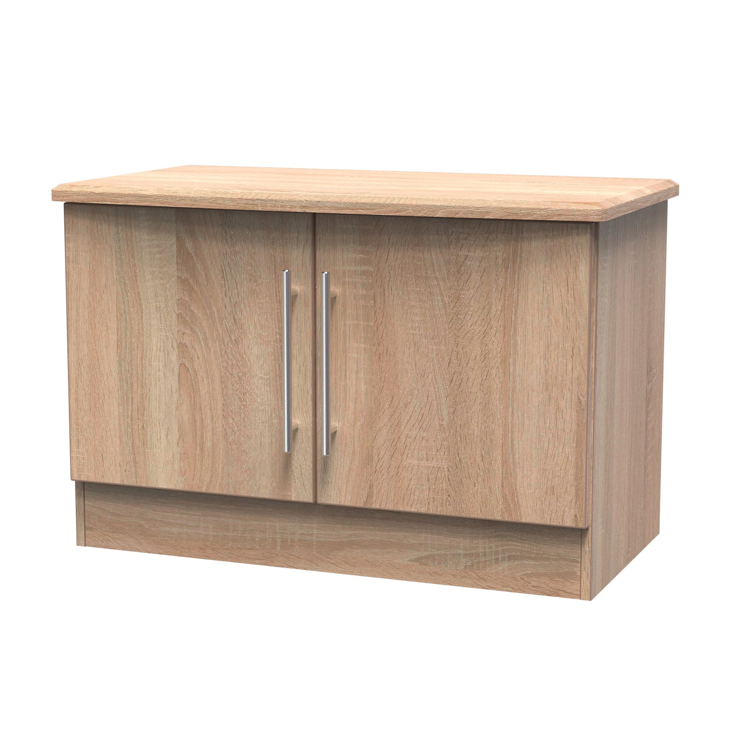 Sherwood TV Unit Light Oak 2 Doors 77cm