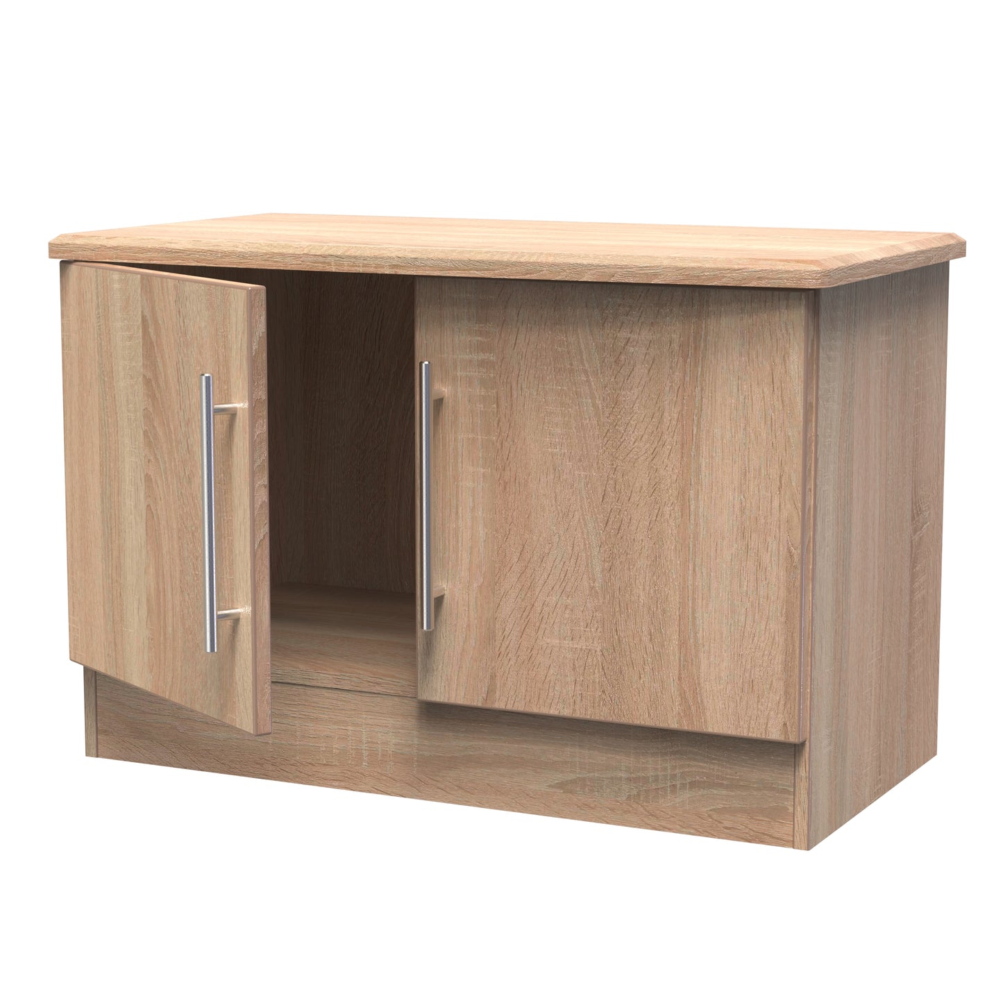 Sherwood TV Unit Light Oak 2 Doors 77cm