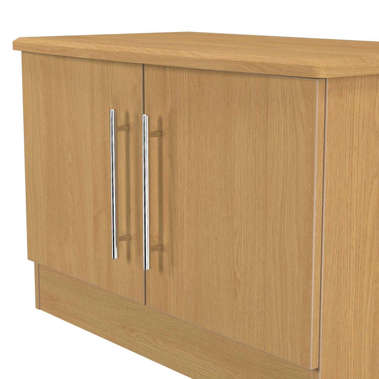 Sherwood Cupboard Natural 2 Doors 77cm