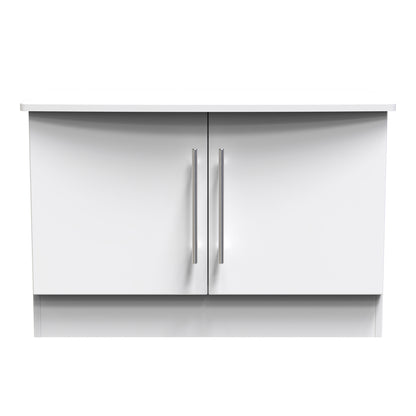 Sherwood Cupboard White 2 Doors 77cm