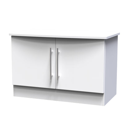 Sherwood Cupboard White 2 Doors 77cm