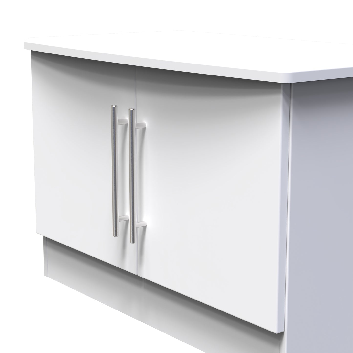 Sherwood Cupboard White 2 Doors 77cm