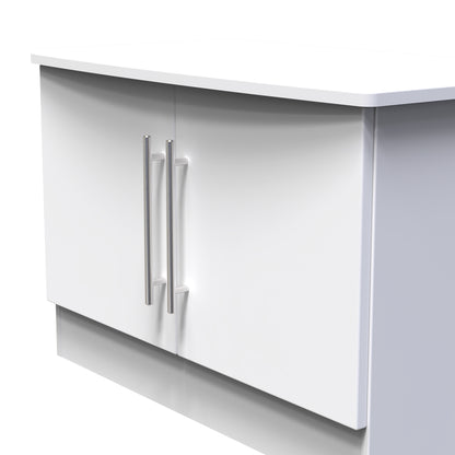Sherwood Cupboard White 2 Doors 77cm