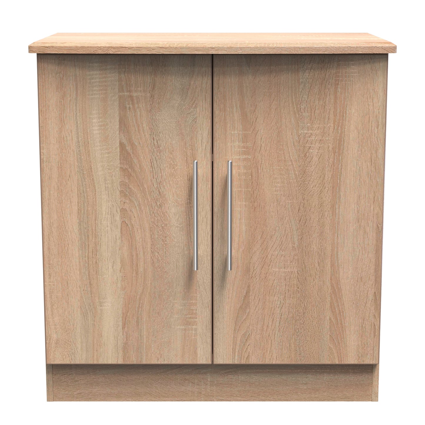 Sherwood Cabinet Light Oak 2 Doors 1 Shelf 77cm