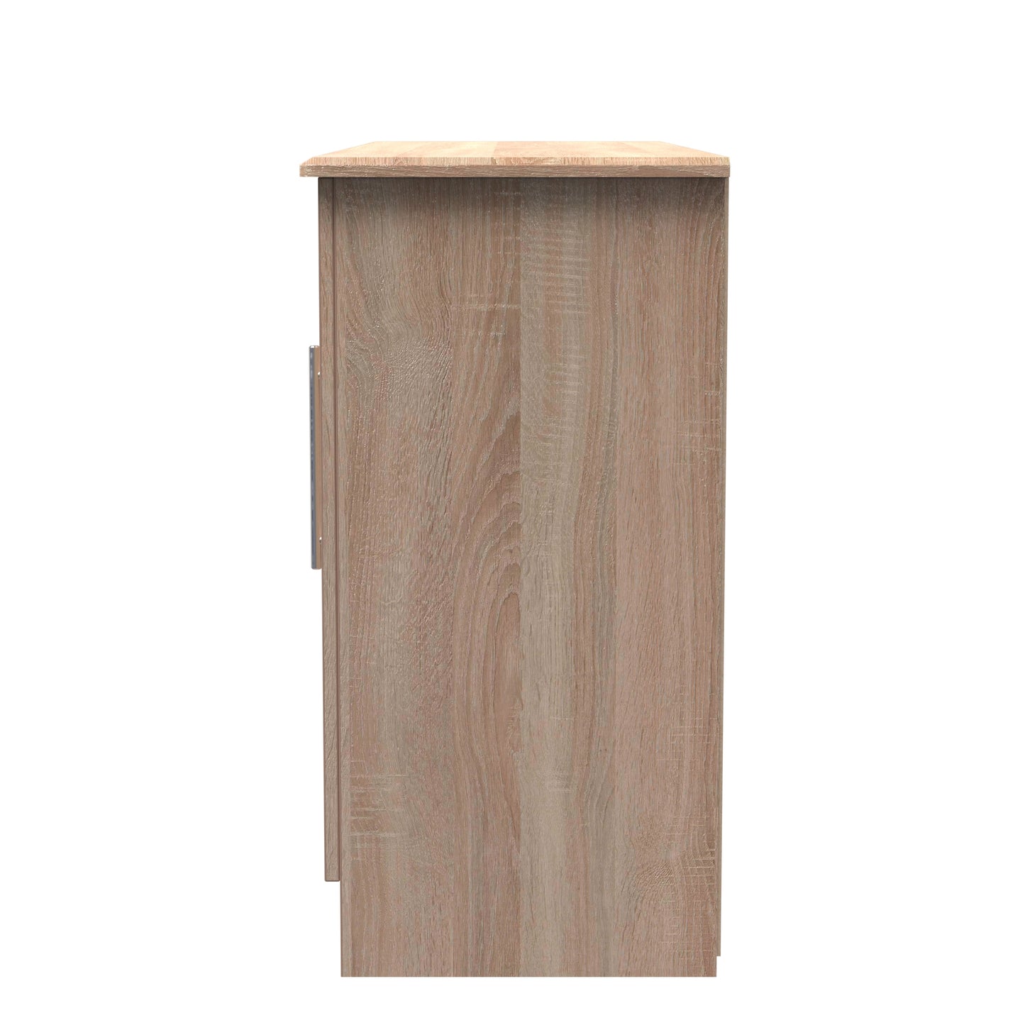 Sherwood Large Sideboard Light Oak 2 Doors 2 Shelves 3 Drawers 128cm