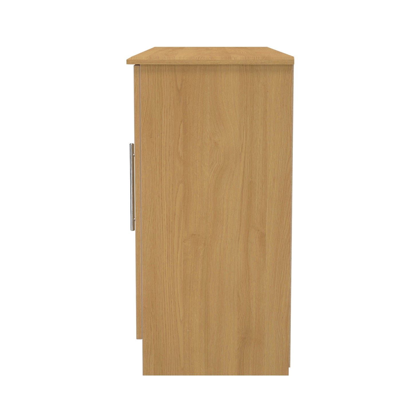 Sherwood Large Sideboard Natural 2 Doors 3 Drawers 128cm