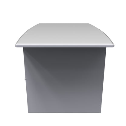 Sherwood Coffee Table Grey 1 Shelf 1 Drawer 93cm