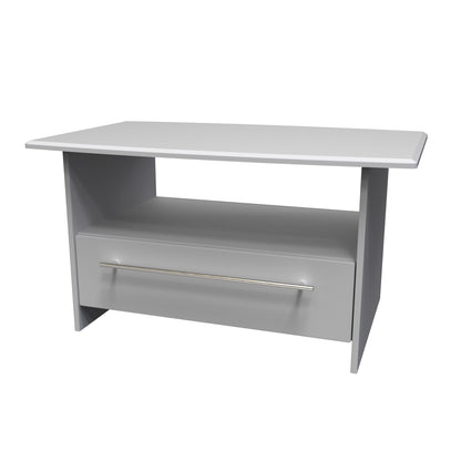 Sherwood Coffee Table Grey 1 Shelf 1 Drawer 93cm